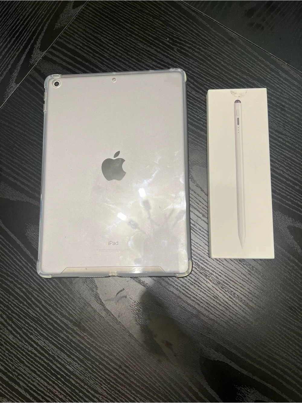 Apple iPad in Silver with Apple Pencil